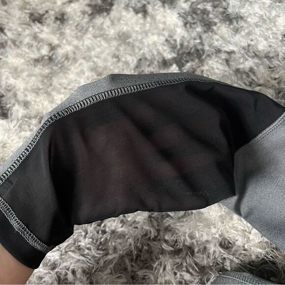 Adidas Designed 2 Move Climalite Gray High Rise Leggings - Picture 7 of 11